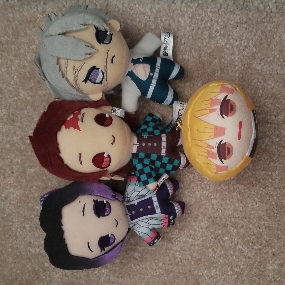 Demon Slayer mini plushie set